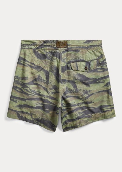 Men's Ralph Lauren Camouflage Twill Shorts | 832960PMQ